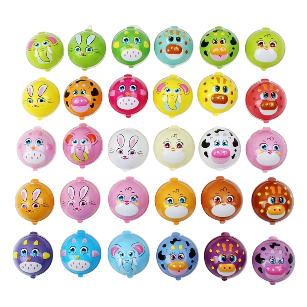 12/24/36 Uds. Divertido Animal de dibujos animados semicírculo Pull-Back coche Día de los niños regalo de fiesta de cumpleaños piñata bolsa de regalo relleno regalo de Carnaval