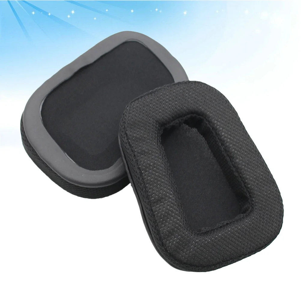 

Ear Pads Cushion Replacement for G933 G633 Surround Gaming Headphones Black Artificial Comfortable Earpads Headphone