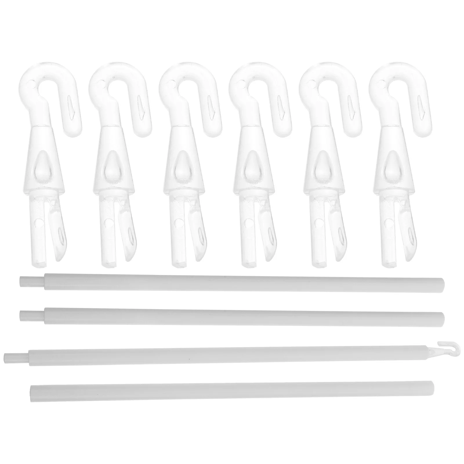 

1 Set Of Blind Accessories Vertical Blinds Rods Replacement Parts Long Pull Wand For Window Shades Easy Install Simple Design