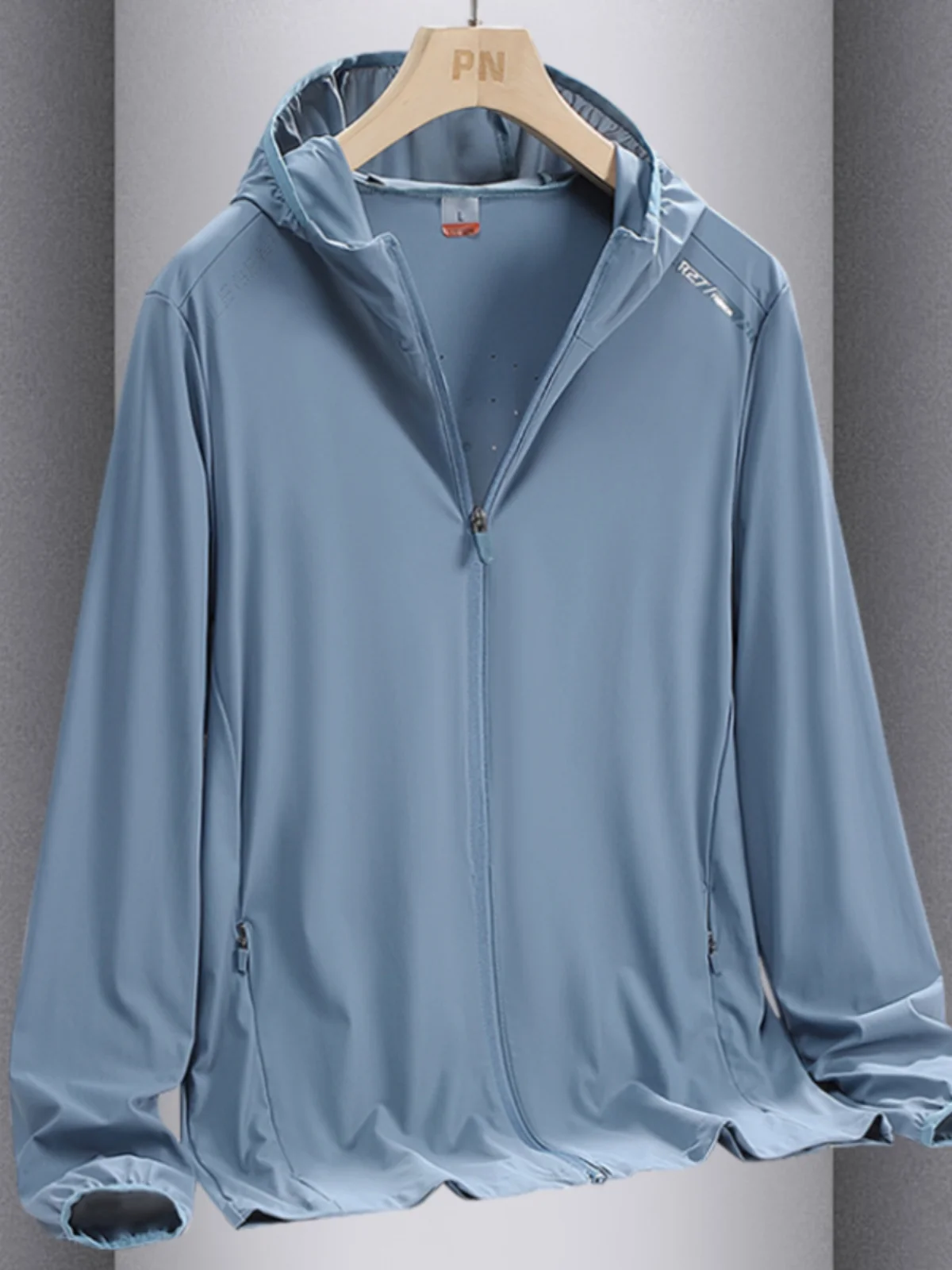 

Легкая дышащая одежда для пар на лето 2023 года, свободного кроя, с защитой от ультрафиолета, UPF50+, устойчивая к царапинам, с длинными рукавами на молнии