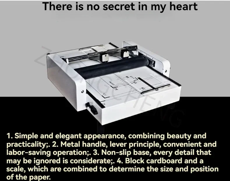 Flat Binding Saddle Nail Binding Three in One Folding Machine DC-200S A3 Format Manual Folding Machine,Nail Head Consumables