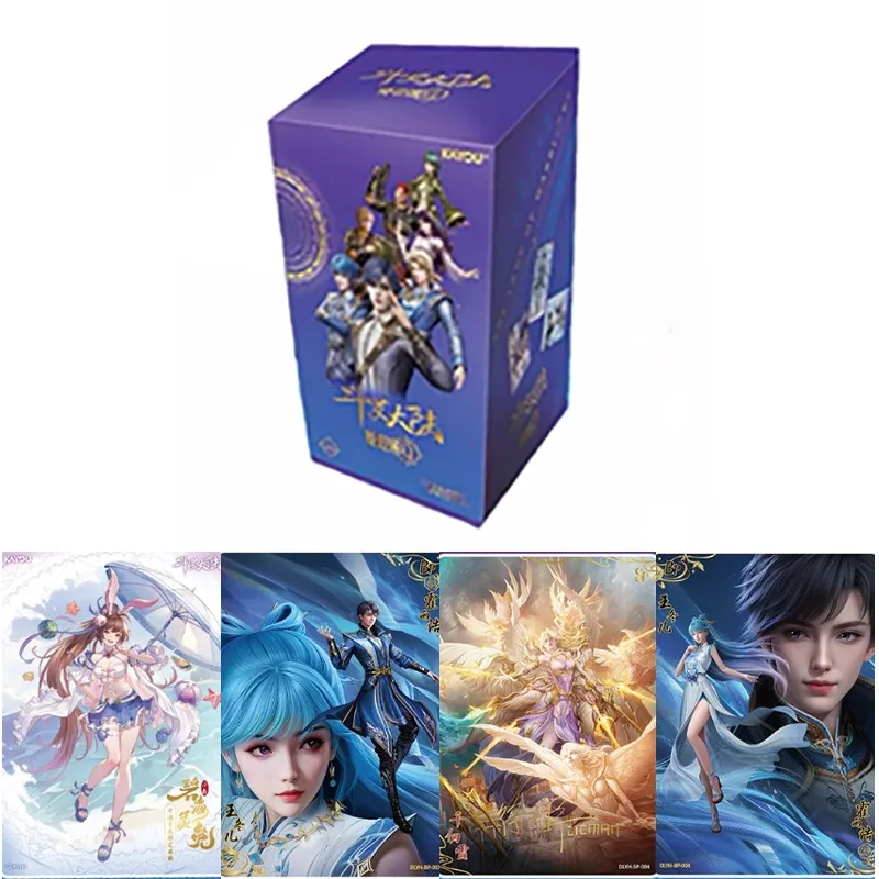 

KAYOU Genuine Douluo Continent Cards Eternal Edition Volume 1 Animation Series Collection Cards Anime Peripheral Gift Toys