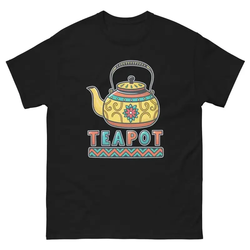 Teapot Popular Illustration Object T Shirt