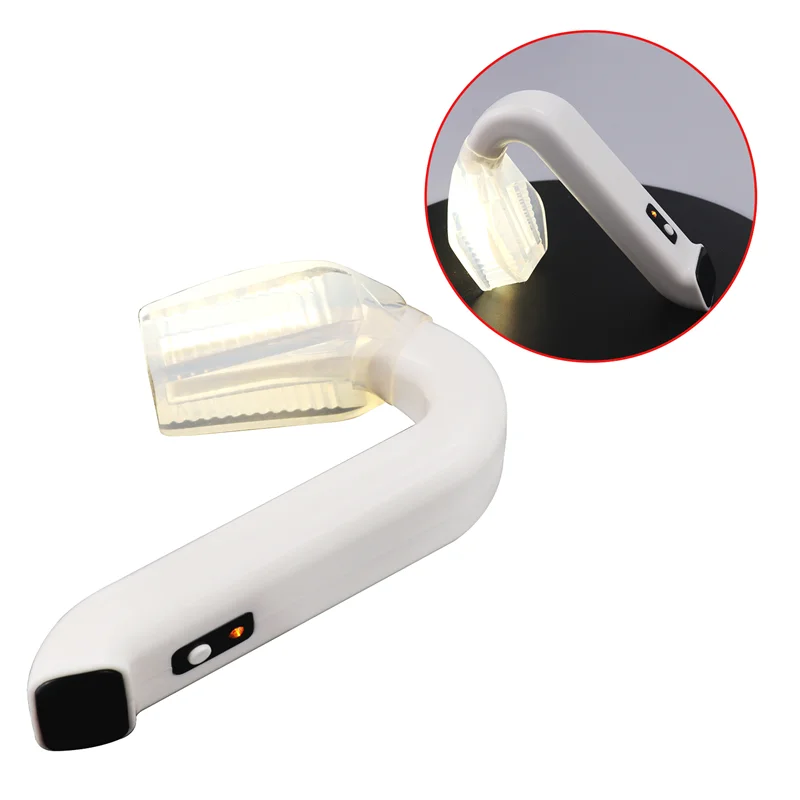 Dental LED Intraoral Light with Suction Bite Block, Oral Hygiene Illuminator for Mouth Opening Surgery