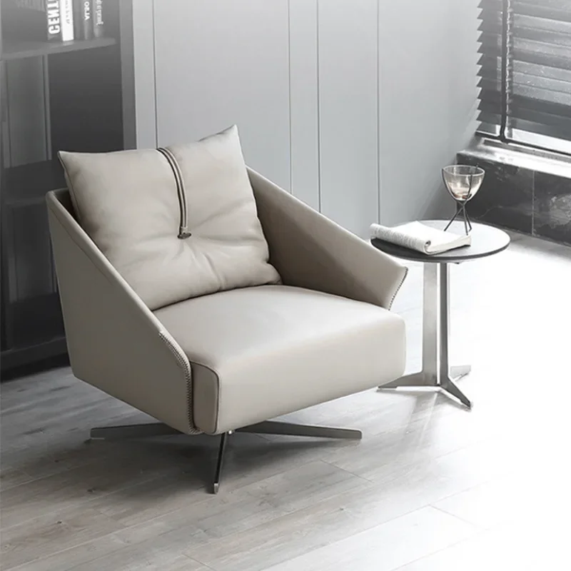 Nordic light luxury single leisure sofa chair
