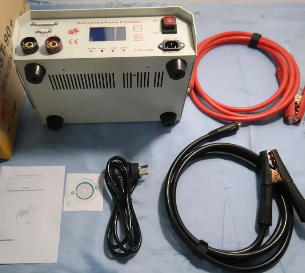 

Latest Intelligent Charger MST-90+ 12V 120A Automotive Programming Dedicated Power ECU Programming Voltage Stabilizer Regulator