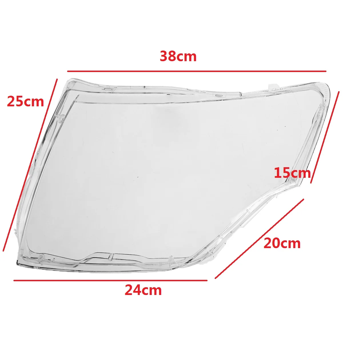 Car Front Headlight Cover For Mitsubishi Pajero V87 V93 V97 2007-2018 Headlamp Lampshade Head Lamp light glass Lens Shell Caps