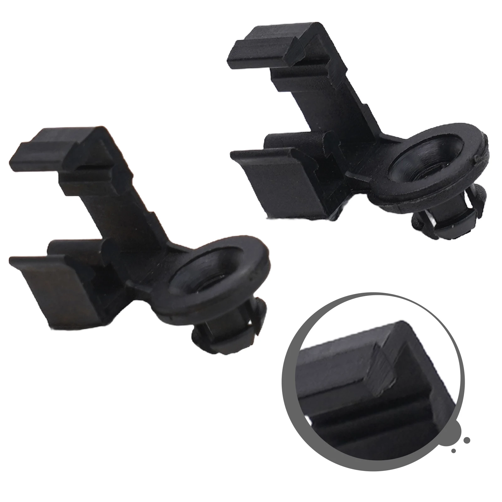 

Accessories Replacement Clips 2pcs Car Hood Support For Mazda High Quality Plastic Practical To Use Prop Rod Grommet