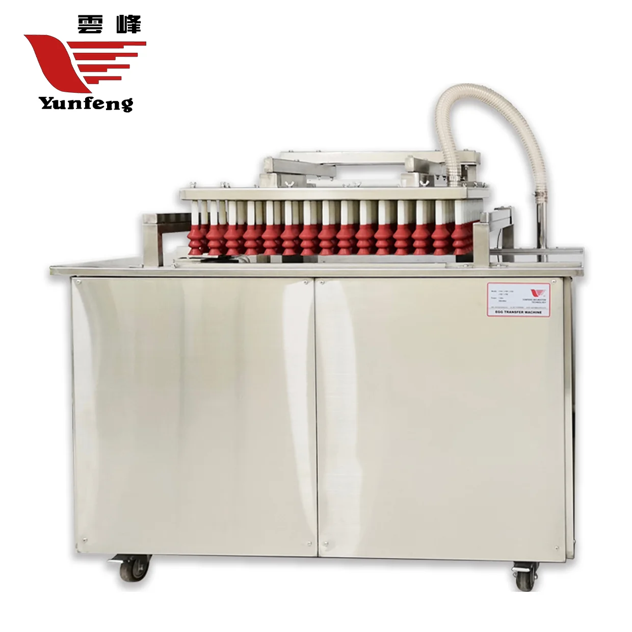 AIROW Yunfeng 2024 New Model YFZD-V150 150pcs Semi-automatic Eggs Transfer Setter to Hatchery Table in Incubation Process