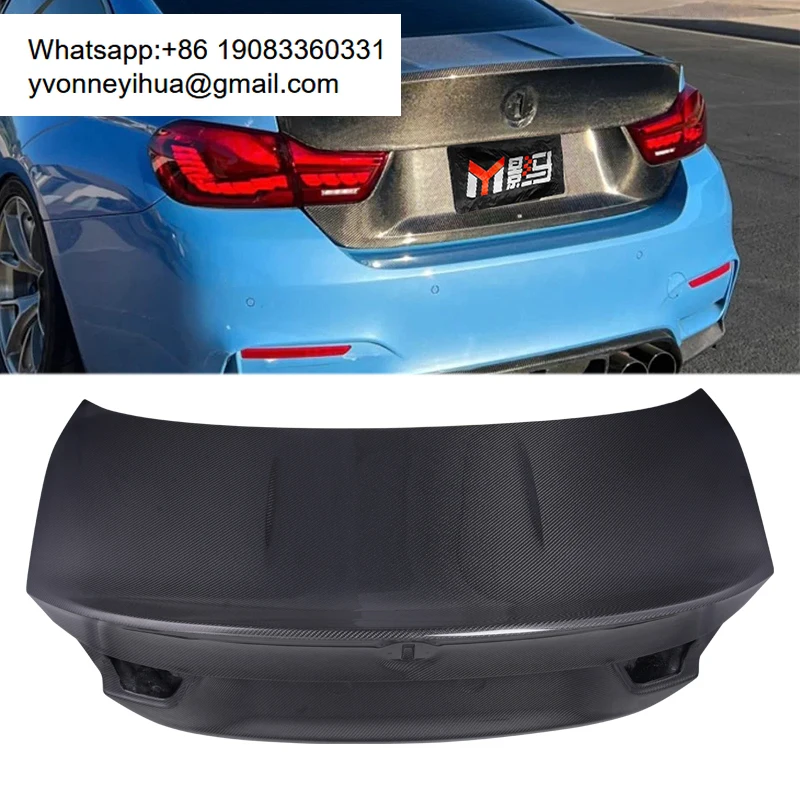 

Csl Style Carbon Fiber Rear Trunk Lid Cover For Bmw F30 F80 3 Series M3 Trunk Cover Boot Lids