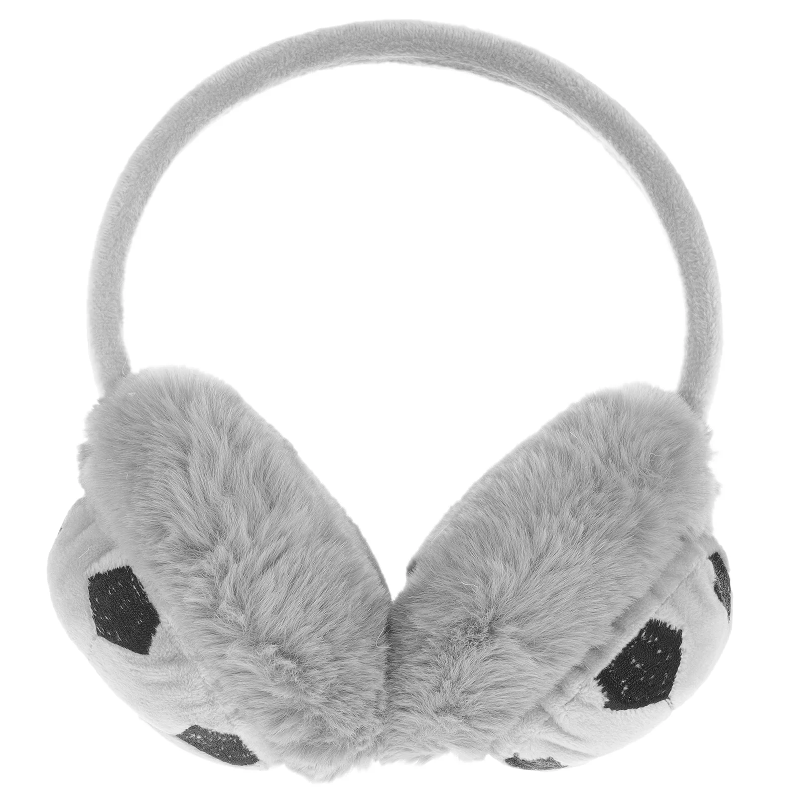 Couvre-oreilles pour enfants, protection résistante au froid pour football, peluche bleue d'hiver thermique