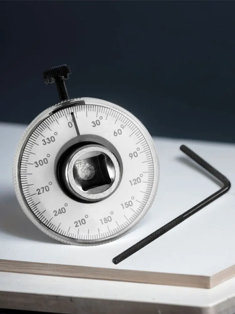 Динамометрический ключ, измеритель крутящего момента, циферблат, гаражные инструменты, калиброванный в градус, измеритель для точной угловой затяжки, автомобильный ручной инструмент