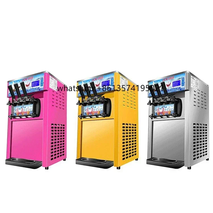 

TdIce Cream Machine Commercial Ice Cream Maker Manufacturer Soft Serve Ice Cream Making Machine For Snack Small Business