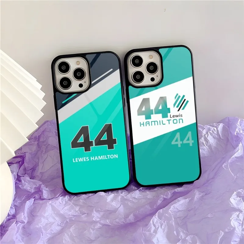 Lewis Hamilton Car 44 Phone Case PC+TPU For Samsung S23 S21 S22 S30 S10 S20 ULTRA Edge Note Lite 10 20 Pro Plus Cover