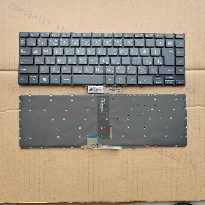 New US JP Backlit Laptop Keyboard For Asus ZenBook Flip 13 UX363 UX363E UX363EA UX363J UX363JA UX371 UX371E UX371EA UXF3000