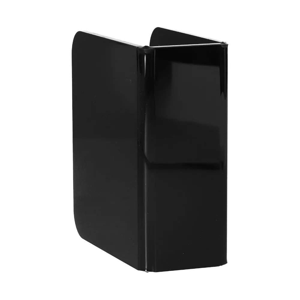 

Декоративный черный держатель для салфеток из акрила 12x11x5см, органайзер для кухонных салфеток, держатель для салфеток для бара, для коктейлей