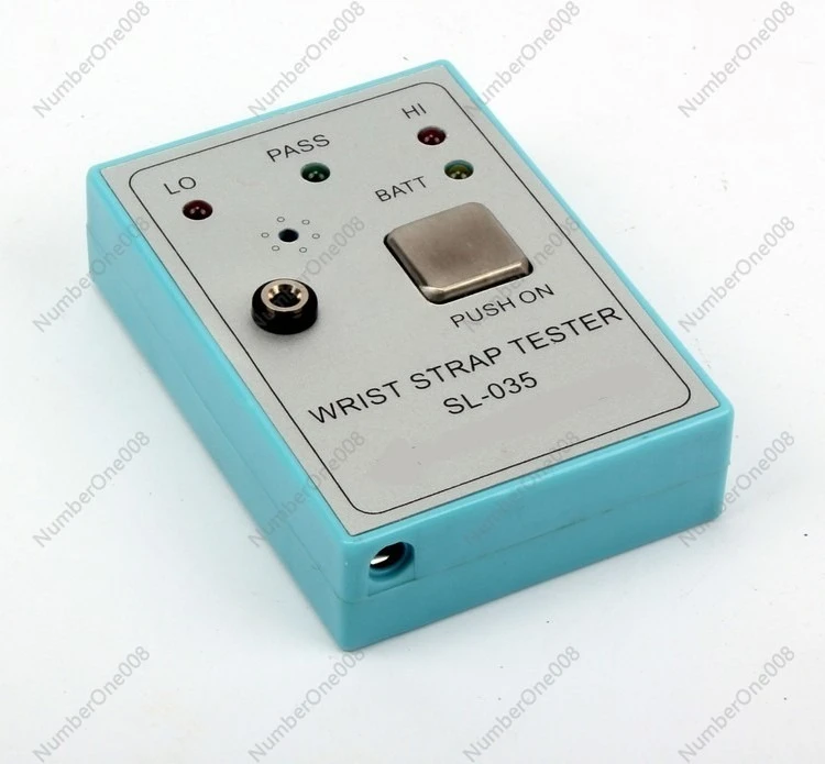 

SL-035 Wrist Strap Tester, Portable, Electrostatic Ring, Anti-static Bracelet Detection Electronics
