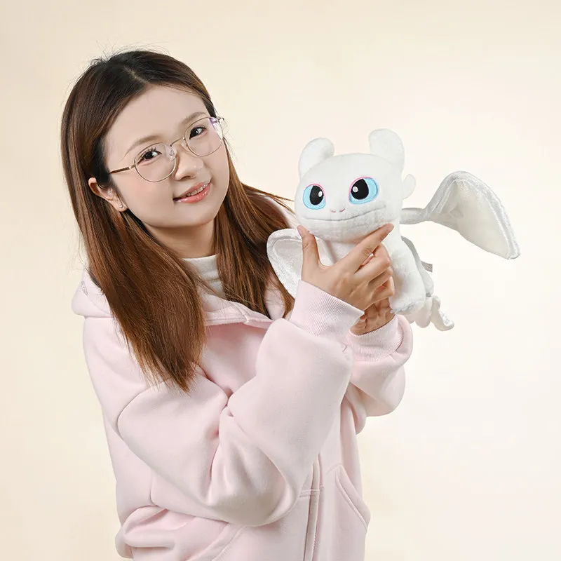 

Potdemiel Light Fury Night Fury Plush Dragons Soft Stuffed Doll How To Train Your Dragon Birthday Gift For Adult Collectors