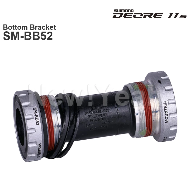 SHIMANO ALIVIO SM-BB52 Bottom Bracket DEORE M6100 Series Threaded HOLLOWTECH II 68/73 mm shell width - Trekking ORiginal parts