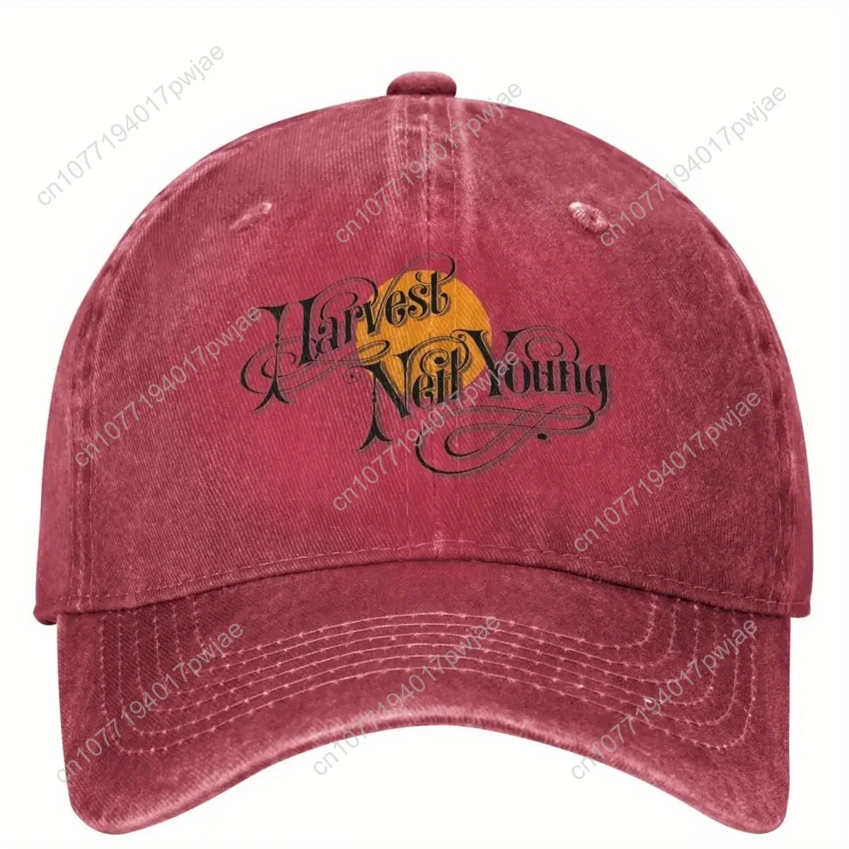 Cappello da camionista Neil Young Harvest da uomo - Berretto con logo iconico rivestito in PVC leggero, accessorio per tifosi musicali lavabile in lavatrice