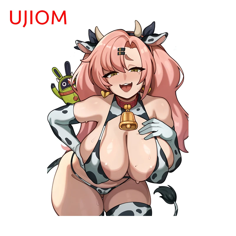 UJIOM Nicole Zenless Zone Zero Wall Sticker Artistic Attractive Chic Huge Breasts Bikini Decal Trendy DIY Decor Accessories