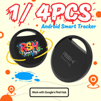 RSH Smart Android GPS Tracker Work with Google's Find Hub Locator for Pixel Samsung Finder Pet Bike Security Anti-loss Tracking