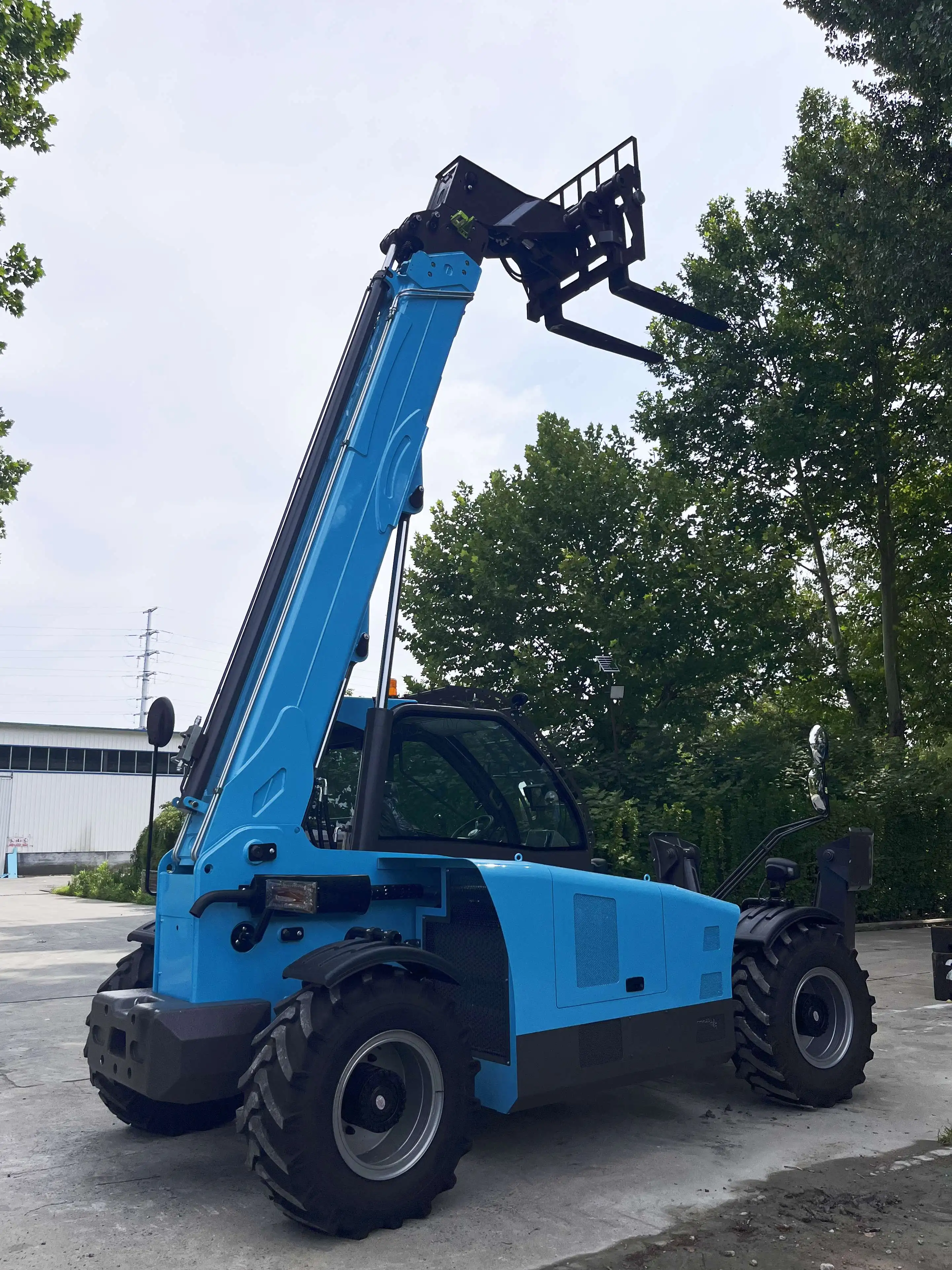 Gcp Telescopic Handler Terbaik Telehandler Telescopic Loader Mini Telescopic Forklift Wheel Loader dengan CE
