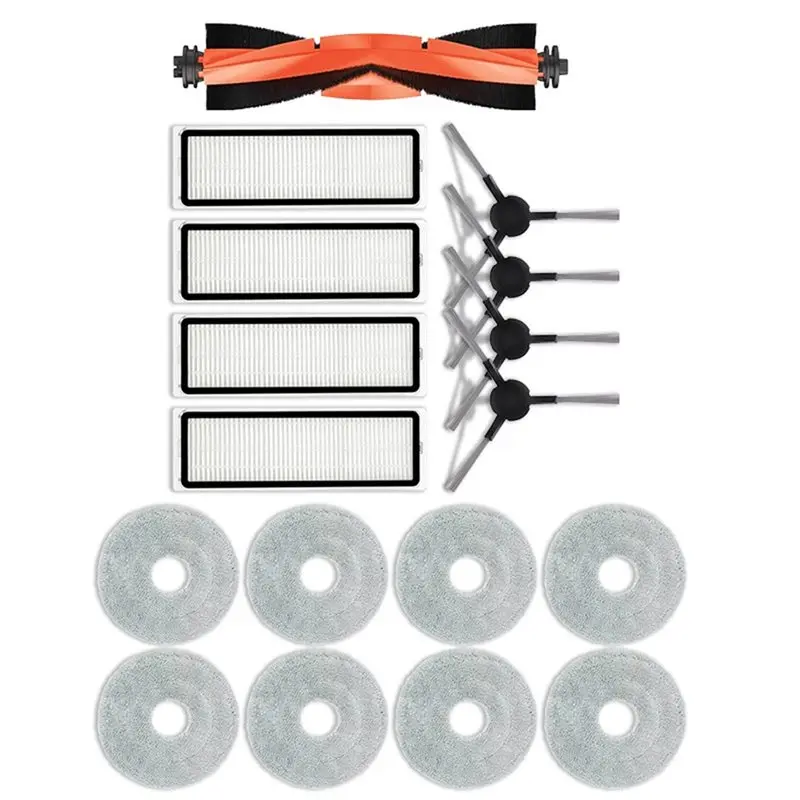 

Y15A For Robot Vacuum S20+ S20 Plus/B108GL Replacement Parts- Main Side Brush Hepa Filter Mop Cloth Included Accessory