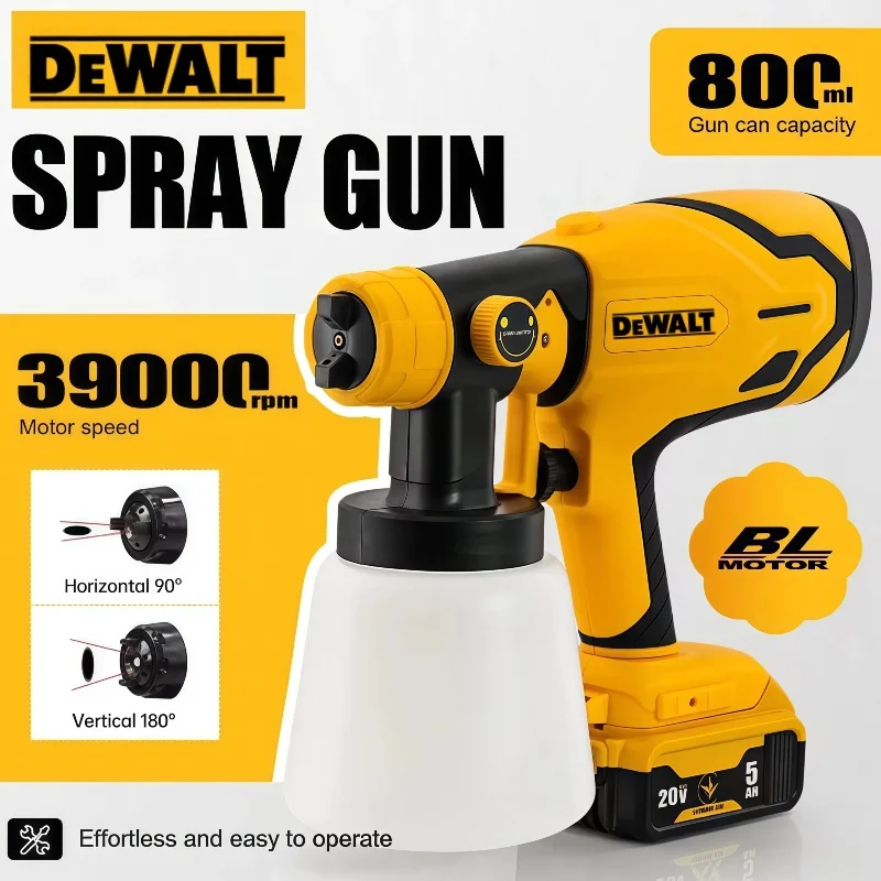 dewalt-cordless-electric-spray-gun-18v-20v-portable-paint-sprayer-high-power-auto-furniture-coating-airbrush-tool