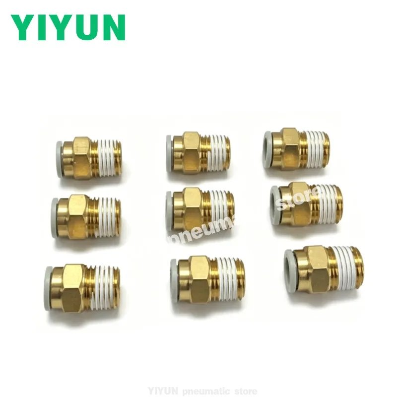 KQ2H10-01AS KQ2H10-02AS KQ2H10-03AS KQ2H10-04AS External Stud Joint KQ2H Series One-touch Fittings