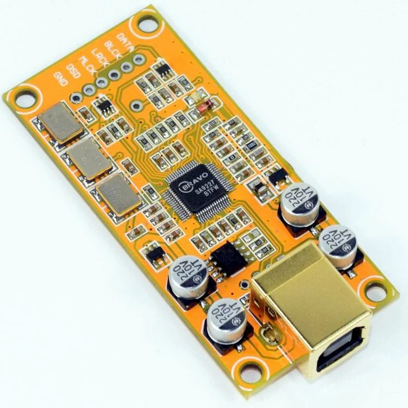 YJ00401 - SA9227 384K 32Bit DAC Daughter Card Support DSD256 Output Can Choose Native Or Dop