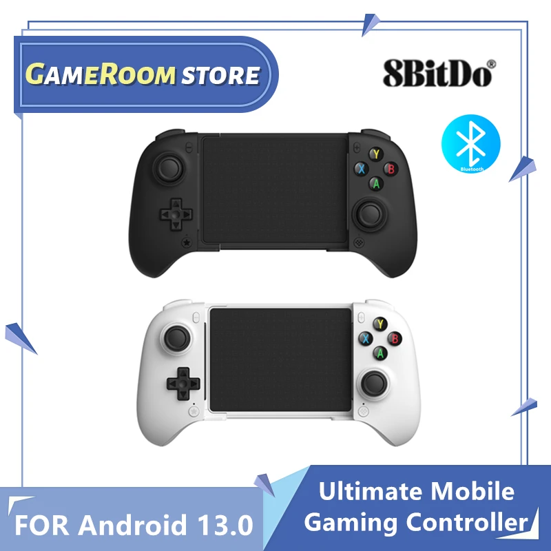 8BitDo Ultimate Mobile Gaming Controller Bluetooth Gamepad Fits Mobile Devices Ranging from 100mm to 170mm in Length Android 9.0