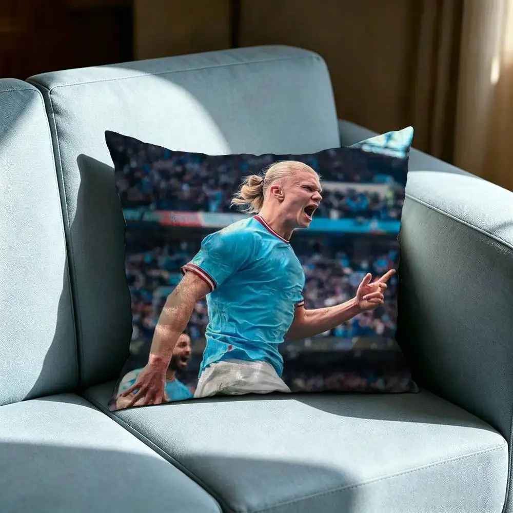 Erling Haaland Pillow cover gift High definition digital printing,Surprise vivid pattern Household. 6