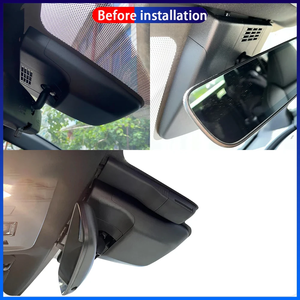 HighCity For Toyota bZ4X EA10 Subaru Solterra 2022 2023 2024 2025 Dash Cam Camera DVR Night Vision Plug And Play Video Recorder