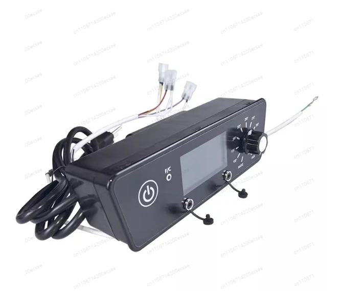 120V Outdoor Pellet Oven Temperature Controller – LCD Screen with Dual Meat Probes for Precision Grilling