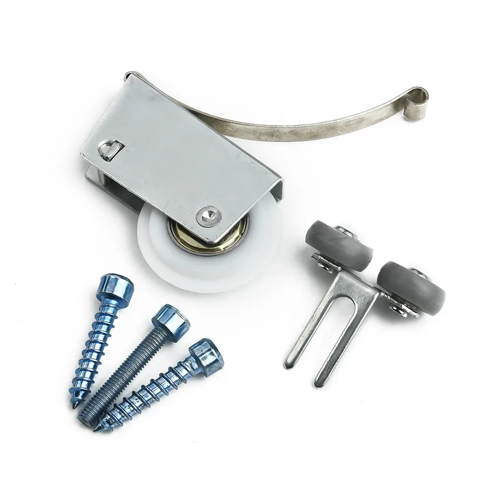 

Door Roller Wheels Wardrobe Sliding Door Roller Wheels Pulley Sliding Door Silence Fittings Light /Wardrobe /glass/washroom