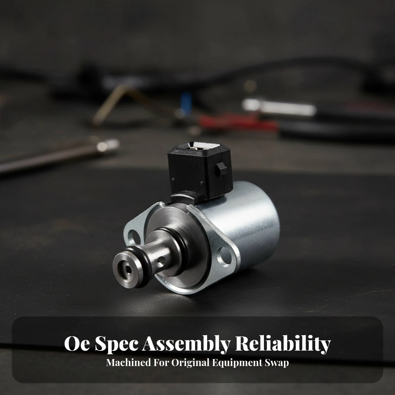 Power Steering Solenoid Valve Direct-Fit Steering Solenoid Valve OEM Specifications Compact for DIY Owners