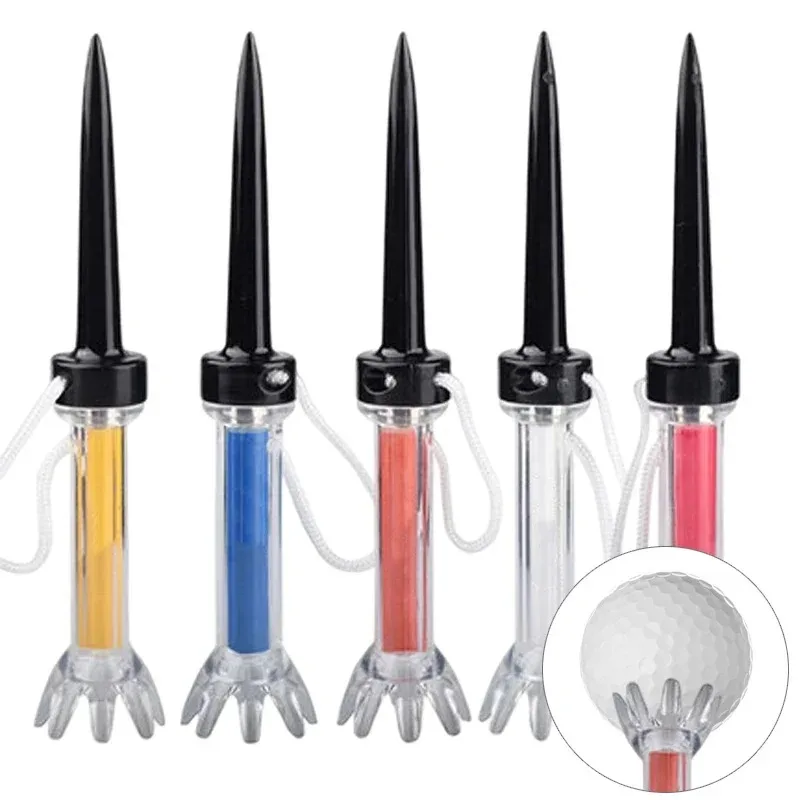 5 قطع/مجموعة تحسين لعبة الجولف الخاصة بك مع مجموعة تي شيرت الجولف البلاستيكية المغناطيسية من Caiton 5 قطع - ترتد 360 درجة #2