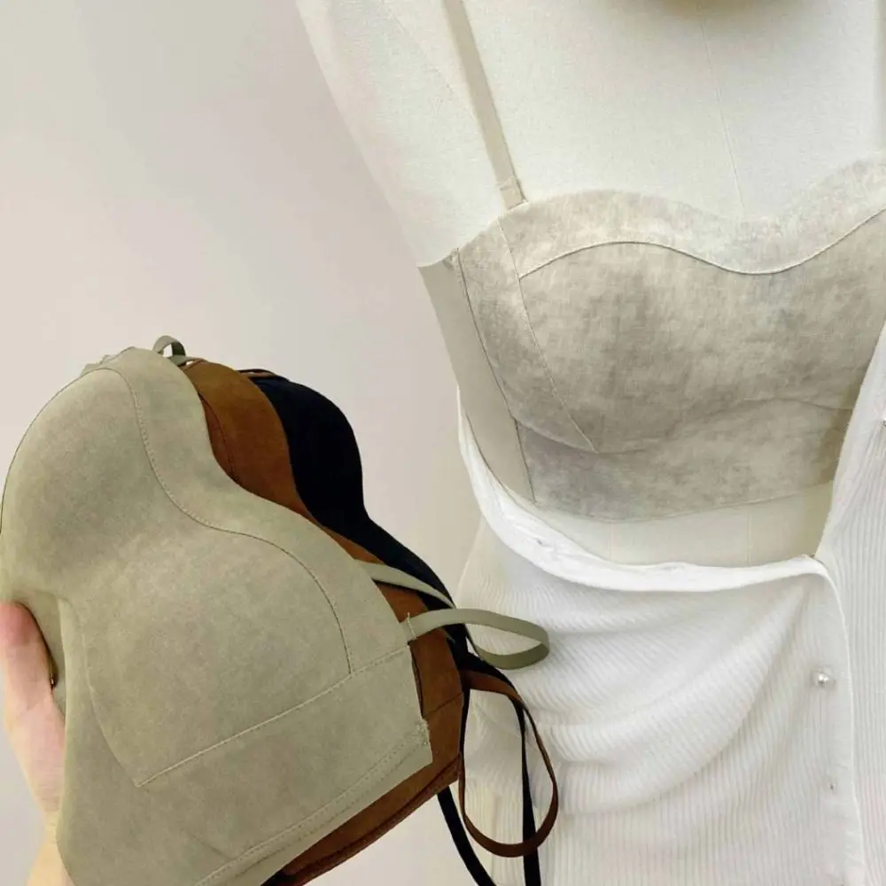 บราไร้สายแบบปรับได้ ป้องกันการกระแทก ลายมัดย้อม ป้องกันการหย่อนคล้อย สำหรับผู้หญิง ชุดชั้นในแบบดันทรงไร้ตะเข็บ ของขวัญ