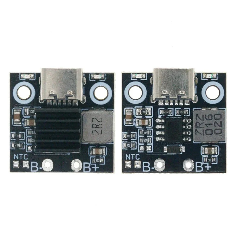 1S 5V 2.8/3.6A Lithium Battery Charge Module Boost Power Board Type-C Interface Over Charge Over Temperature Multi-protection