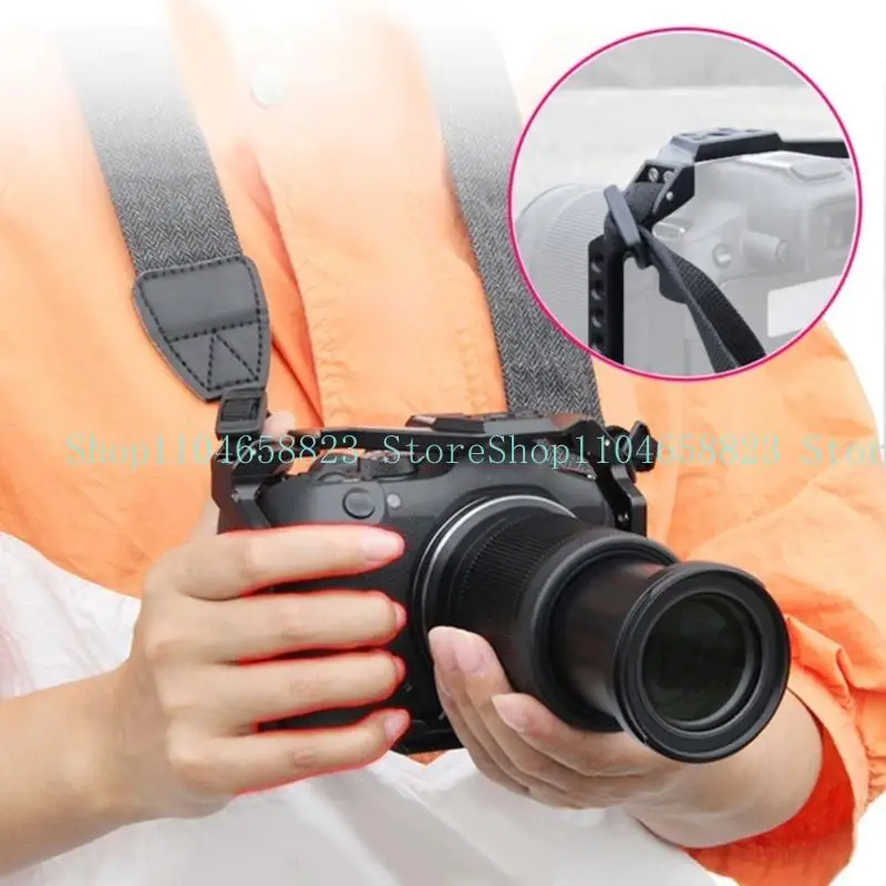 

652F Camera Cage Aluminum Frame Enhances Heat Dissipation For DSLR CameraMulti Function Expansion Cold Shoe Mount