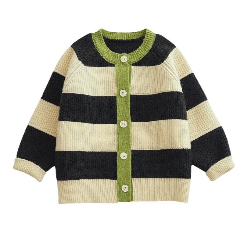 

Thick Toddler Boys Sweaters Winter Girls Cardigans Fashion Quality Children's Clothes
