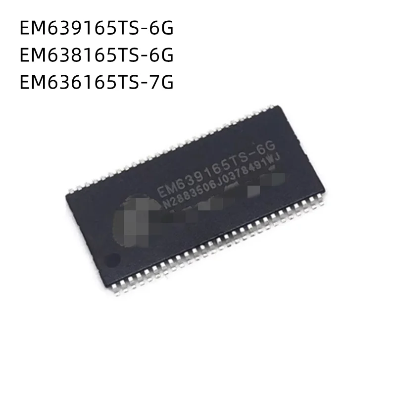 

10Pcs/Lot EM639165TS-6G EM638165TS-6G EM636165TS-7G TSOP New Original chip