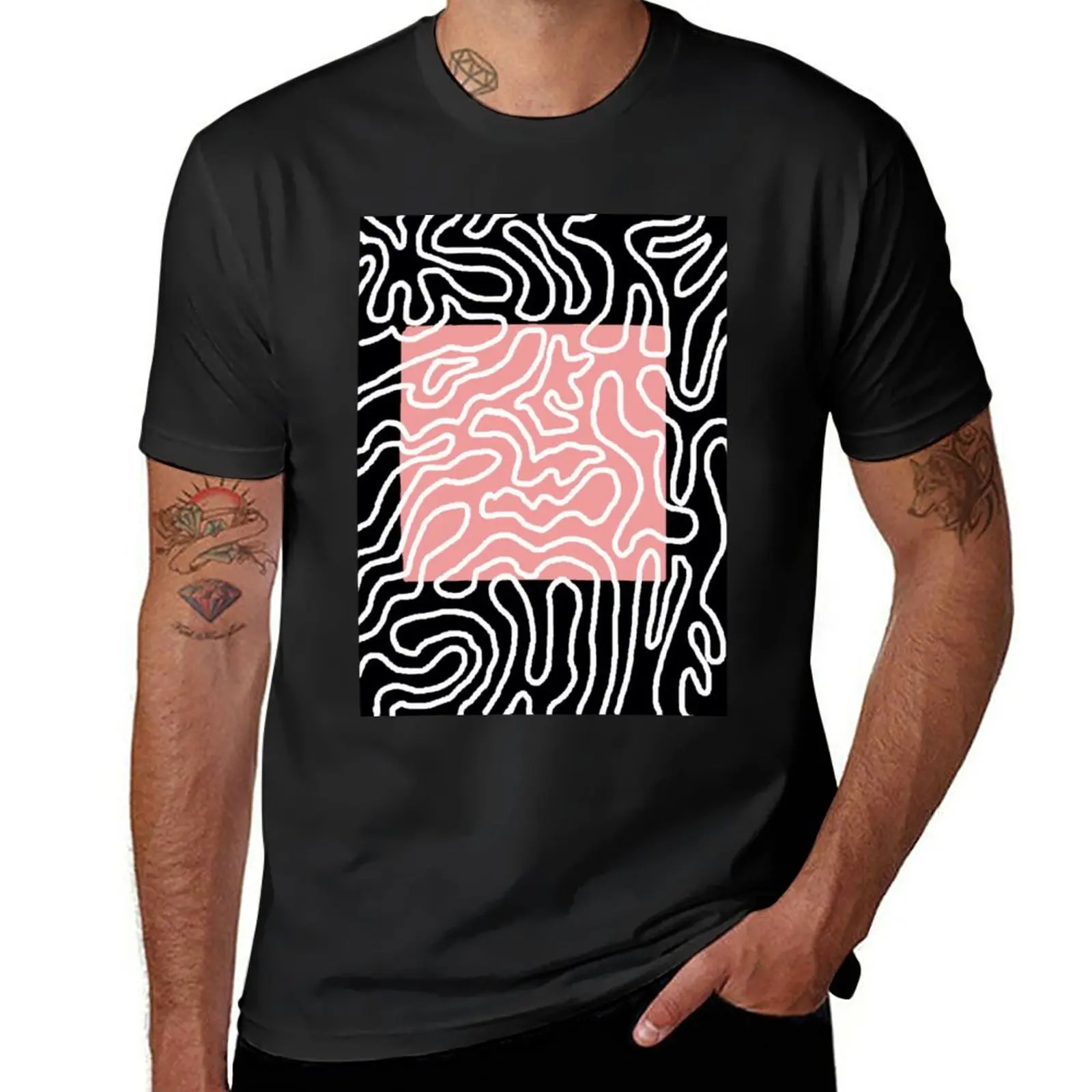 New Movement 1 T-Shirt plain t-shirt black t shirts summer top boys white t shirts mens graphic t-shirts anime