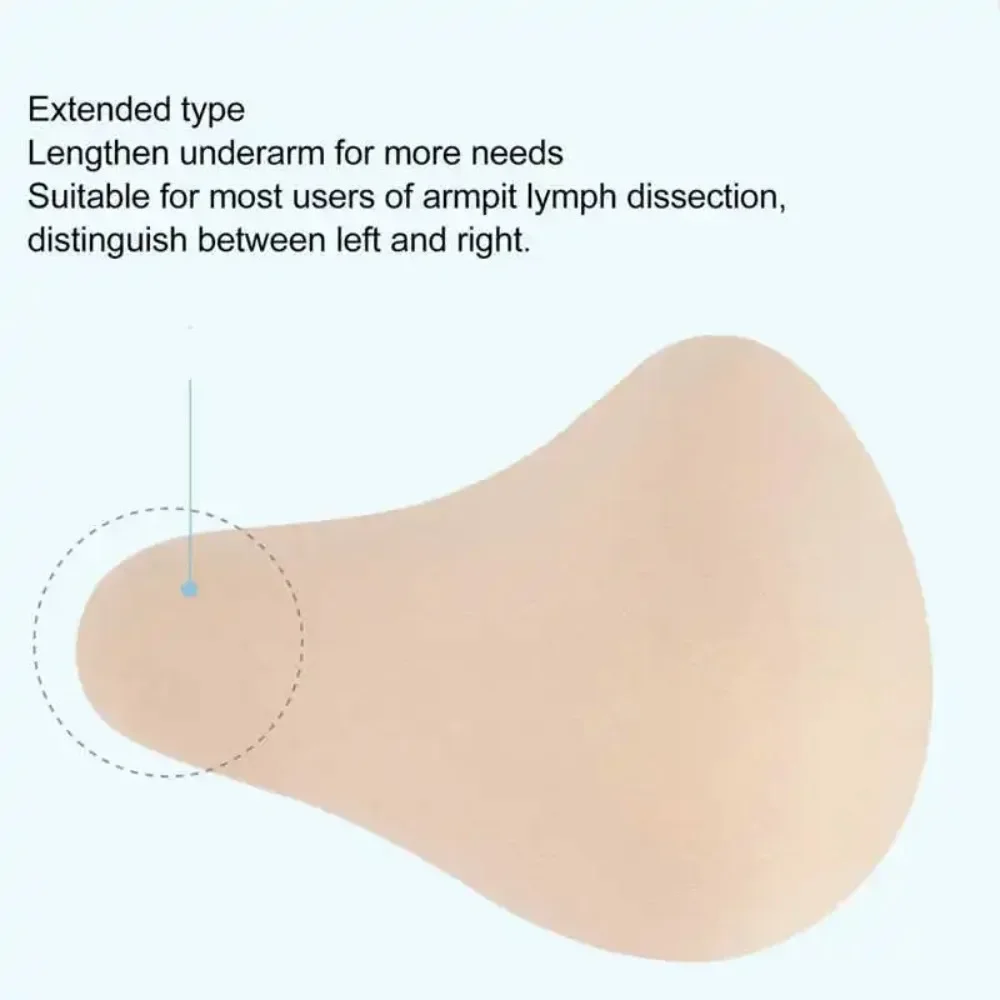 Soft Thick Chest Pad Lightweight Artificial Symmetrical Breast Forms Fake Boobs Polyurethane Prosthesis Concave Bra Pads Inserts