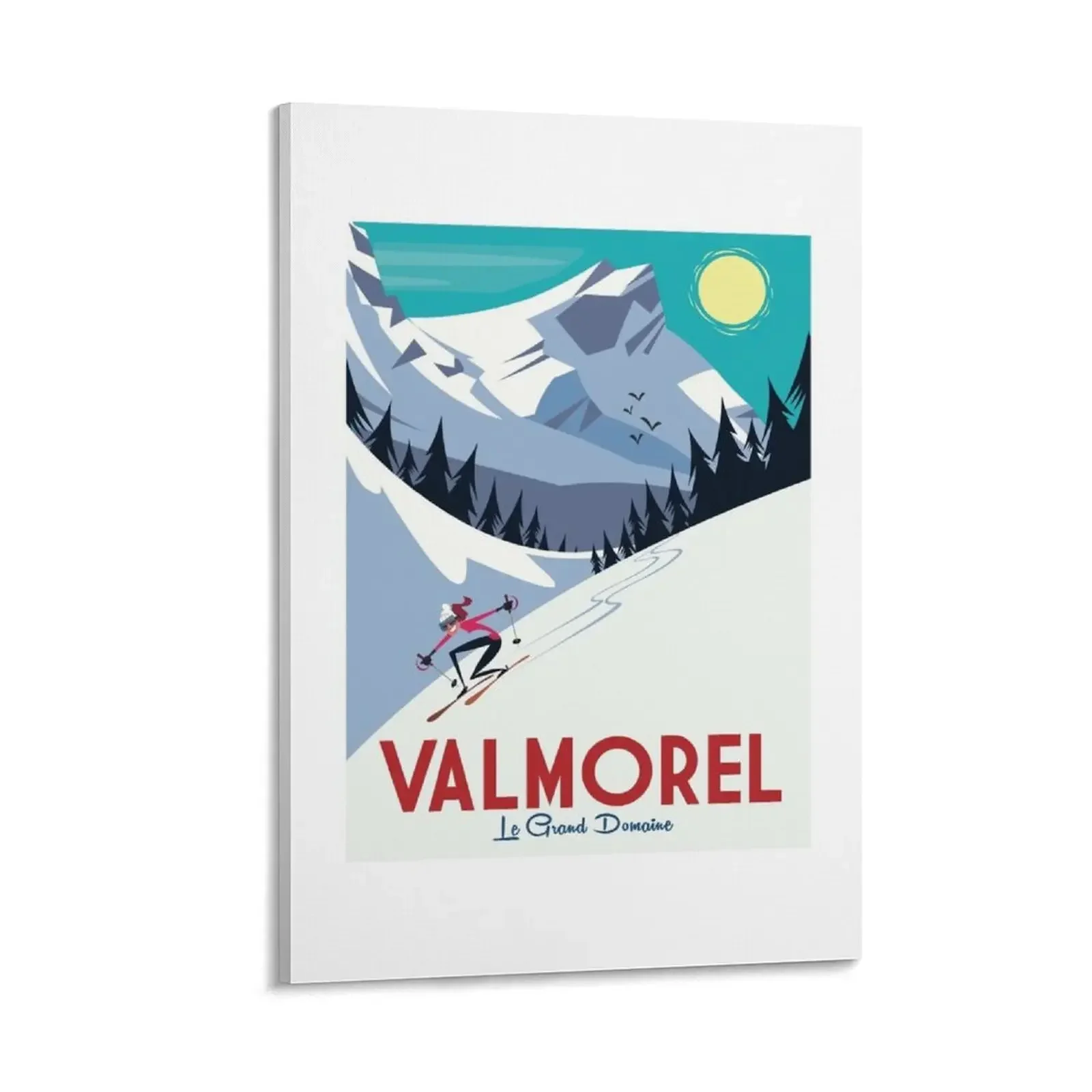 

Valmorel ski poster Canvas Painting poster poster aesthetic anime home decor interior