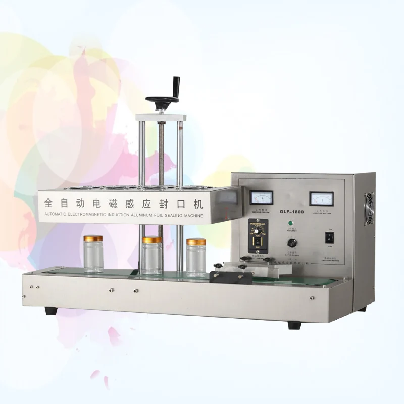 Tin Foil Sealing Machine For Oil Bottle Cap Automatic Electromagnetic Induction Aluminum Foil Gasket Sealing Machine