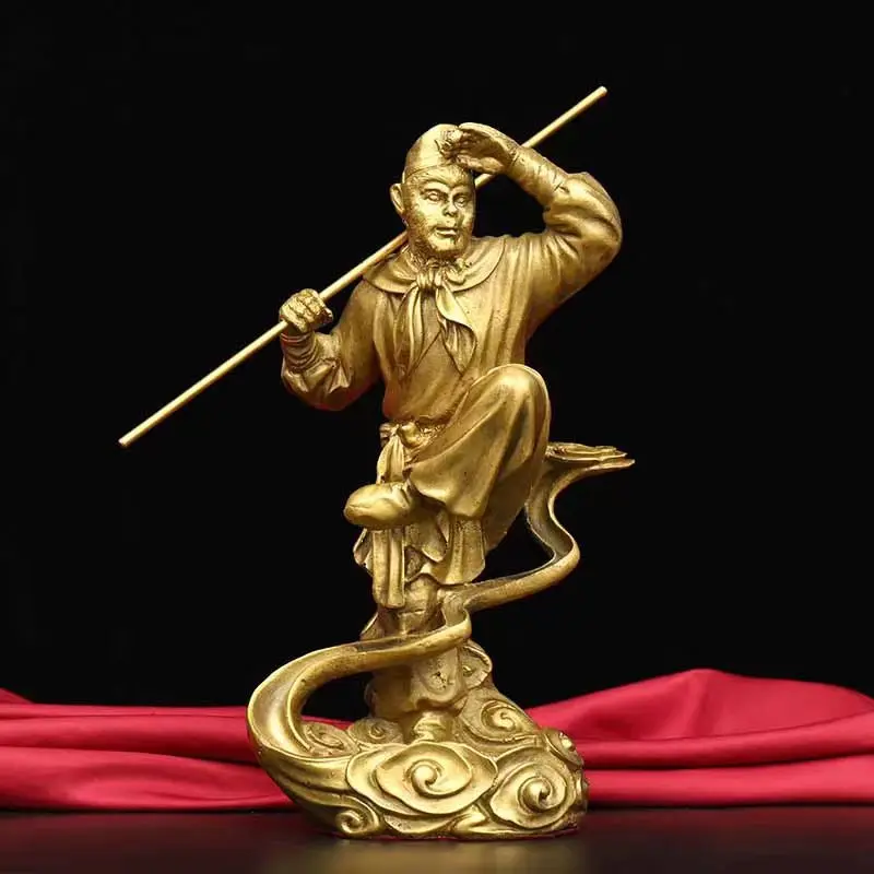 

Brass Sun Wukong Backflow Incense Home Decoration Hallway Wine Cabinet Table Decorations One Piece Dropshipping Practical