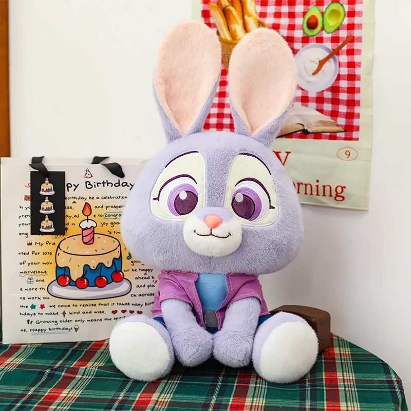 S HOT NEW Fox Nick Plush Toy Judy Doll هدية عيد ميلاد لأفضل الأصدقاء هدية Crazy Zootopia