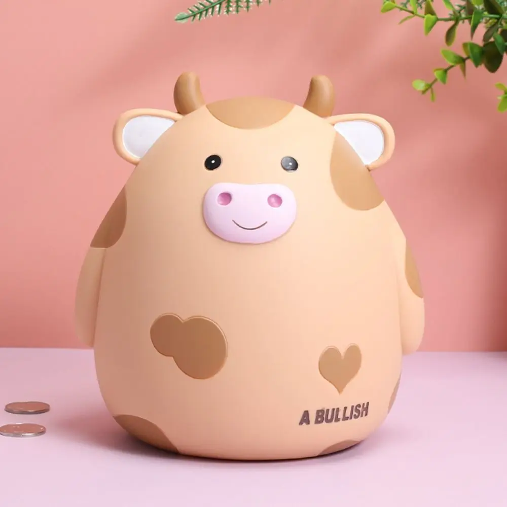 Pot Money Jar Waterproof Safe Deposit Box Vinyl Anti Fall Dog Money Boxes Decorative Bedroom Model Piggy Bank Children/Kids